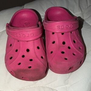 CROCS Kids Bold Pink Clogs